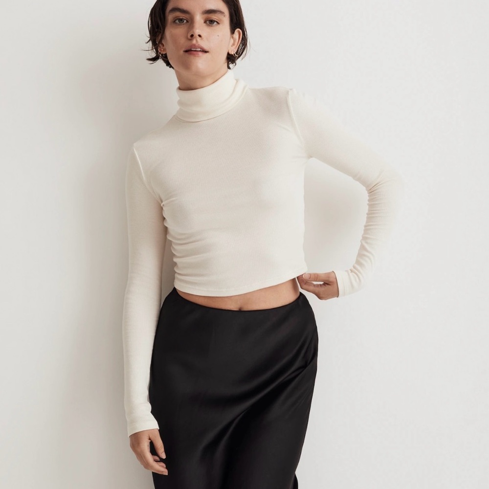 Madewell turtleneck long sleeve tee